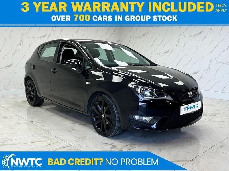 Used Seat Ibiza FR 90 HP (66 kW) 2016 Black Hatchback
