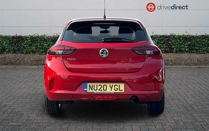 Used Vauxhall Corsa 75 HP (55 kW) 2020 Red Hatchback