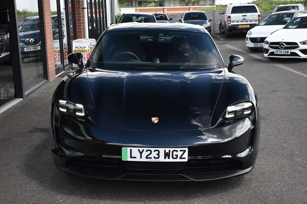 Used Porsche Taycan Performance Package 419 kW (571 HP) 2023 Black Sedan