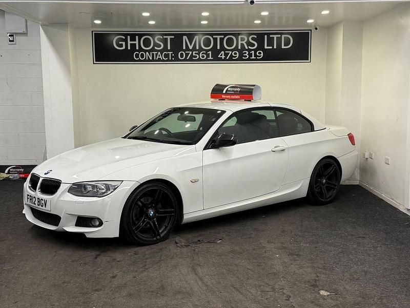 White Used 2012 BMW 320 Cabriolet M Sport Cabriolet | £7,995 (Fair price) - Image 1/4