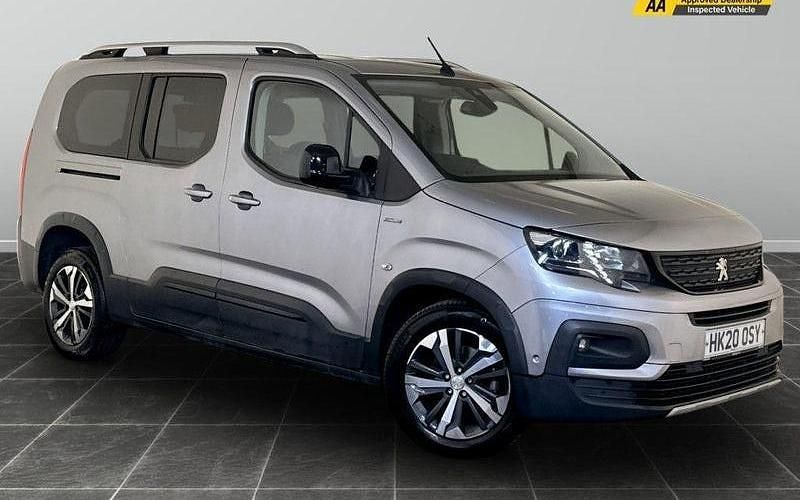 Grey Used 2020 Peugeot Rifter GT-line MPV | £13,495 (Super price) - Image 1/2