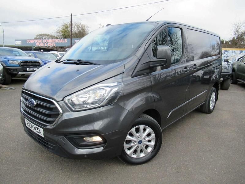 Grey Used 2021 Ford Transit Custom Limited Van | £17,995 (Fair price) - Image 1/4