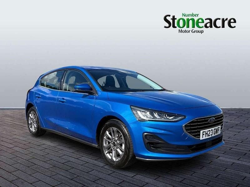 Blue Used 2023 Ford Focus Titanium Hatchback | £14,500 (Fair price) - Image 1/4
