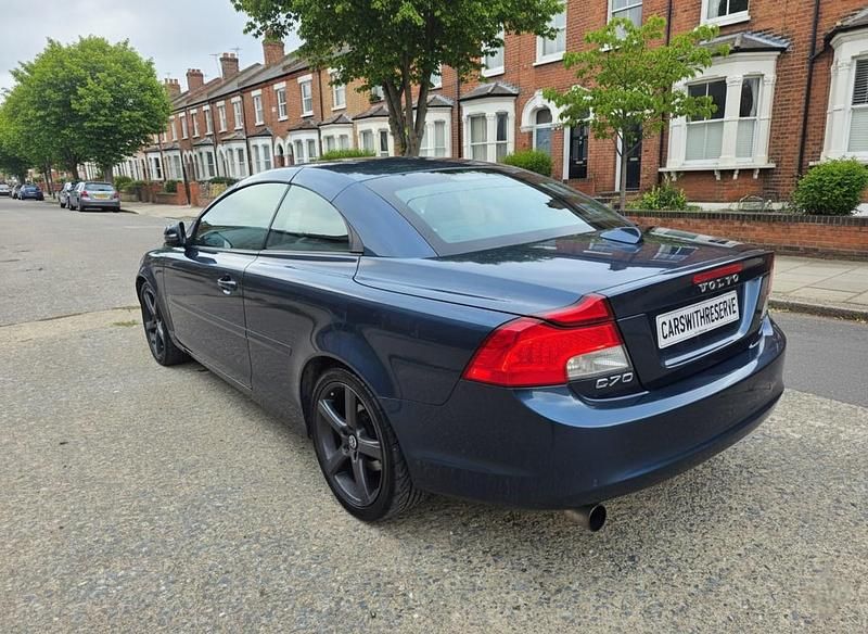 Used Volvo C70 SE Lux 2010 Blue Cabriolet