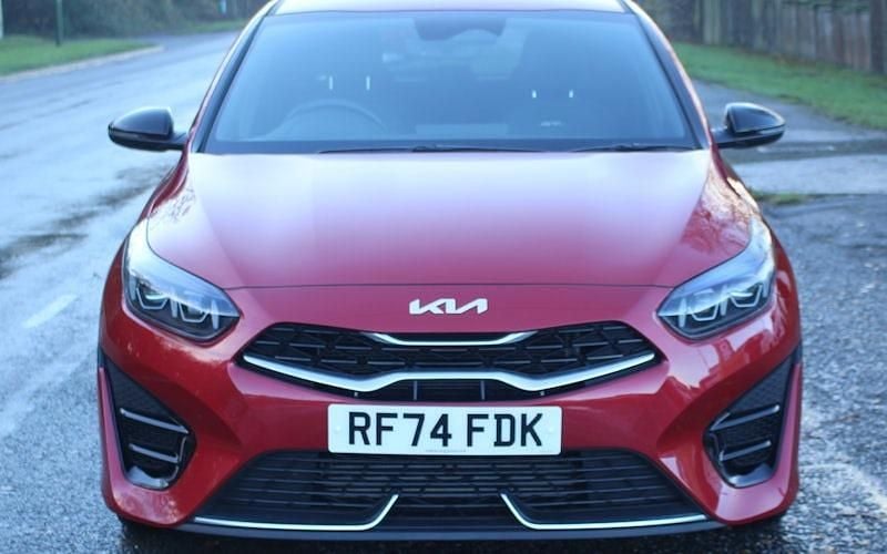 Used Kia Ceed GT-Line 140 HP (102 kW) 2024 Red Hatchback