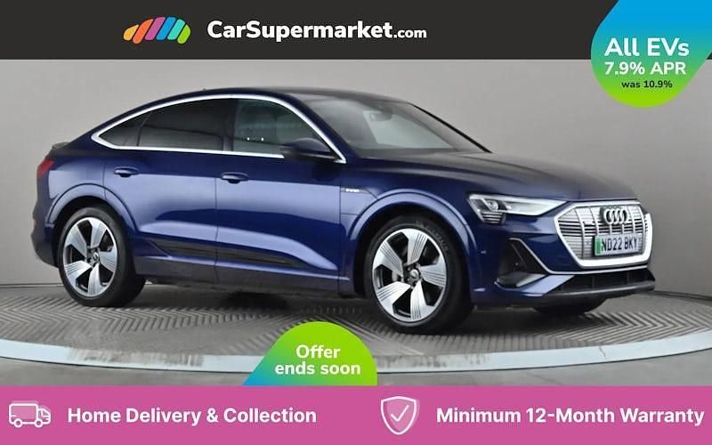 Used 2023 Audi e-tron Sportback S-Line SUV | £24,976 (Fair price) - Image 1/2