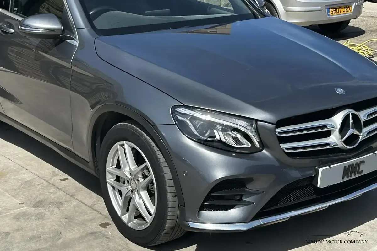 Used Mercedes GLC250 AMG line 204 HP (150 kW) 2016 Grey SUV