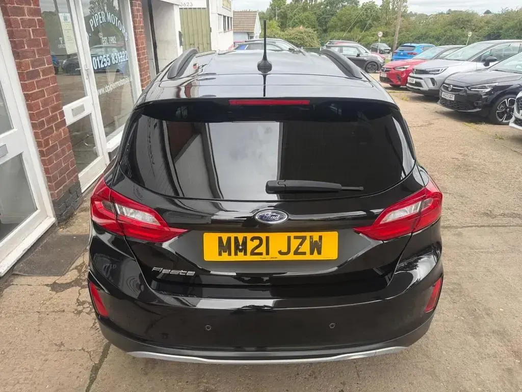 Used Ford Fiesta Active 2021 Black Hatchback