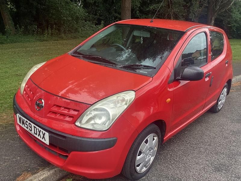 Red Used 2010 Nissan Pixo Visia Hatchback | £1,090 (Super price) - Image 1/4