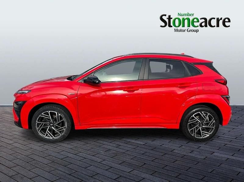 Used Hyundai Kona N Line 120 HP (88 kW) 2023 Red SUV