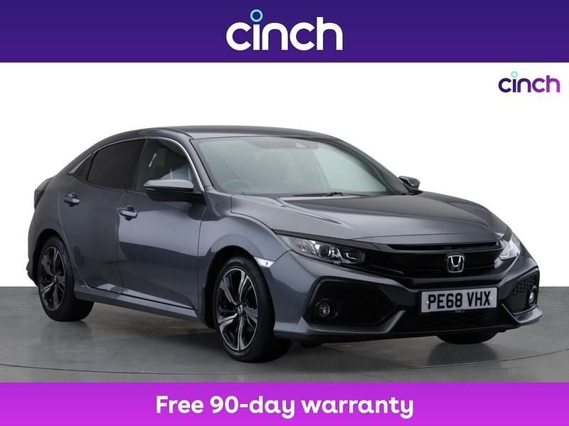 Grey Used 2018 Honda Civic SR Hatchback | £10,599 (A bit pricey) - Image 1/3
