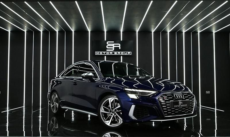 Blue Used 2021 Audi S3 Comfort Sedan | £28,950 (Fair price) - Image 1/4