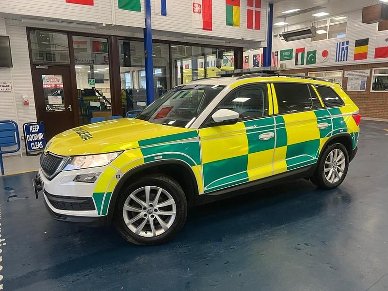 Used Skoda Kodiaq SE 150 HP (110 kW) 2019 White SUV