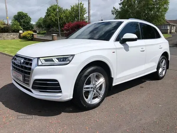 Used Audi Q5 S-Line 190 HP (139 kW) 2019 White SUV