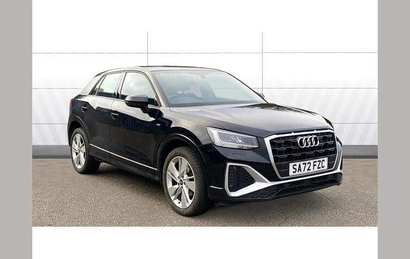 Black Used 2022 Audi Q2 S-Line SUV | £21,507 (Fair price) - Image 1/4