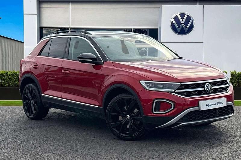 Red Used 2023 VW T-Roc Style SUV | £20,490 (Fair price) - Image 1/4