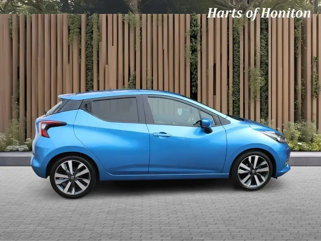 Used Nissan Micra Tekna 92 HP (67 kW) 2021 Blue Hatchback