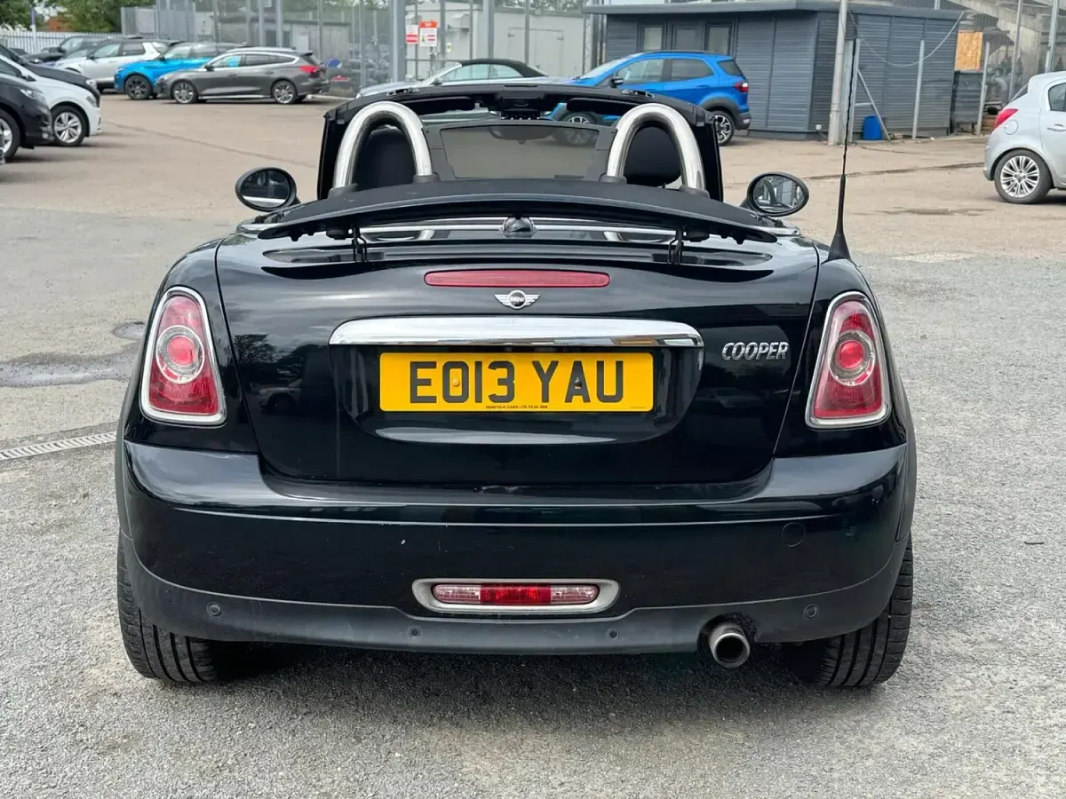 Used Mini Cooper Cabriolet 122 HP (89 kW) 2013 Black Cabriolet