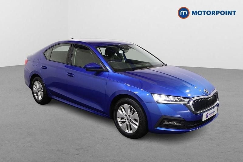 Blue Used 2023 Skoda Octavia SE Hatchback | £17,949 (Fair price) - Image 1/4