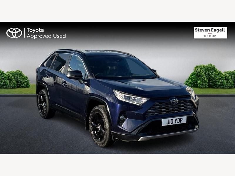 Blue/black Used 2019 Toyota RAV4 Estate | £20,588 (Fair price) - Image 1/3