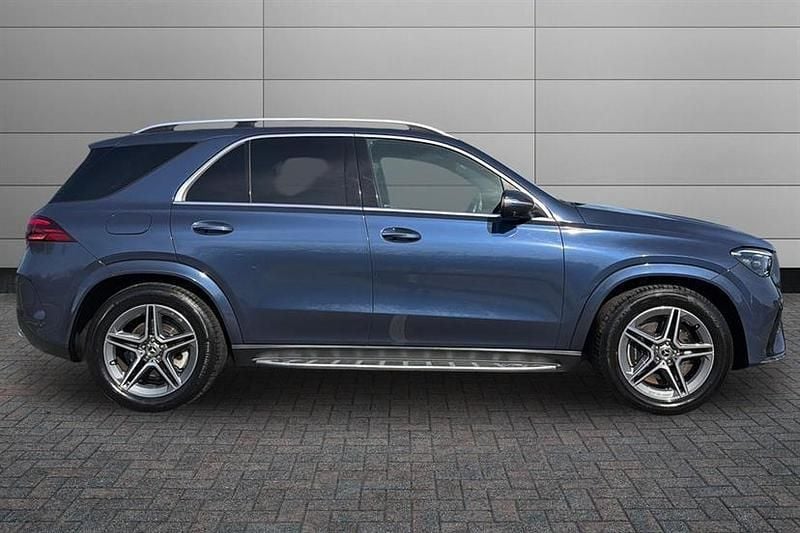 Used Mercedes GLE400 AMG line 381 HP (280 kW) 2024 Sodalite blue Estate