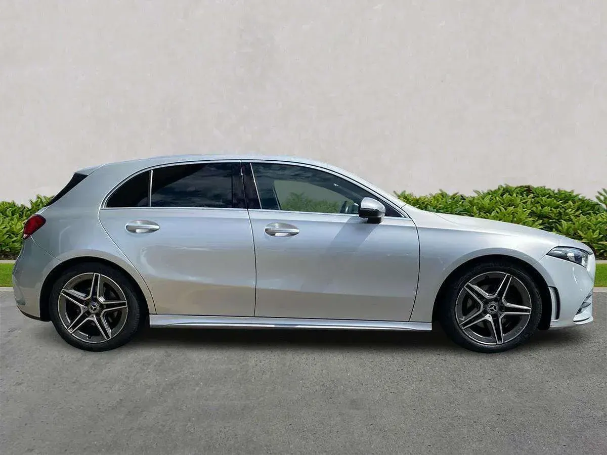 Used Mercedes A200 AMG line 2020 Silver Hatchback