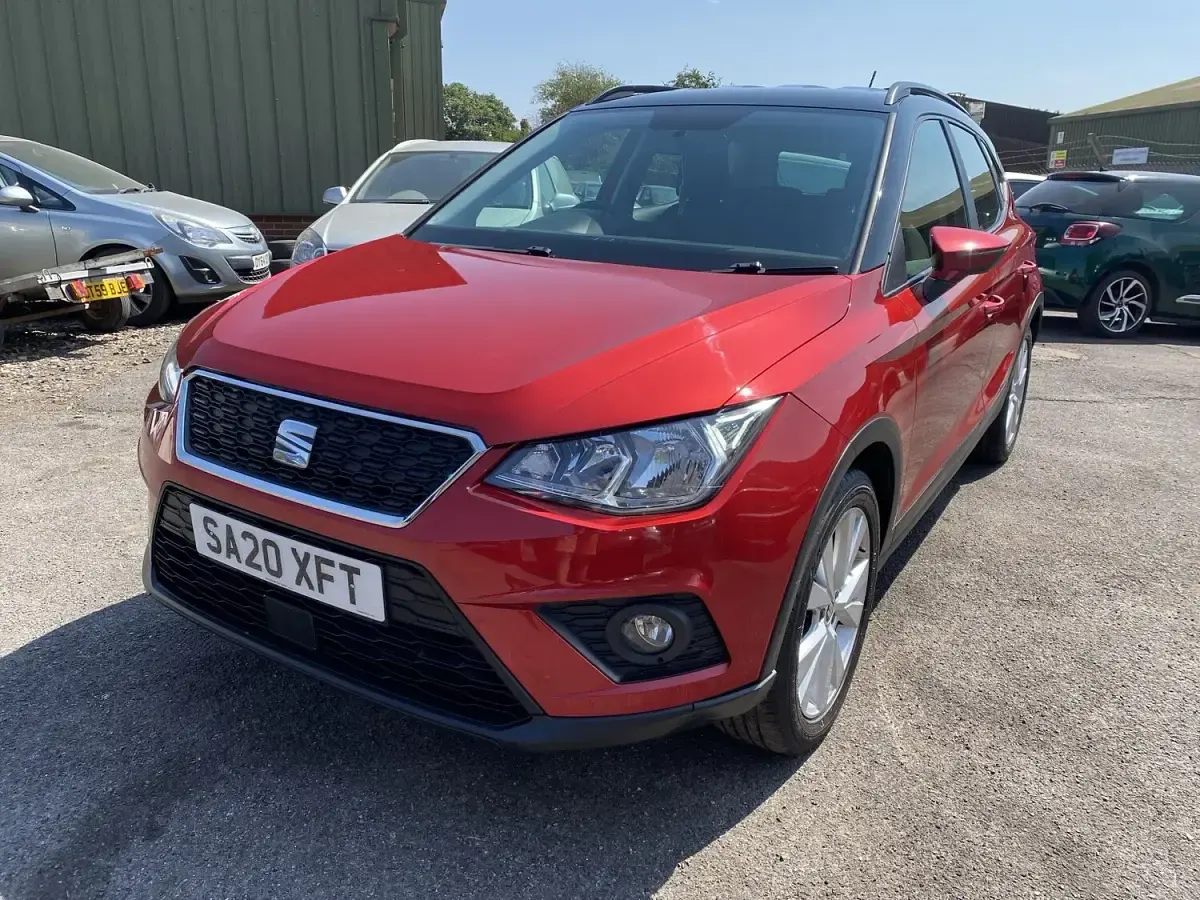 Used Seat Arona SE Technology 95 HP (69 kW) 2020 Red SUV