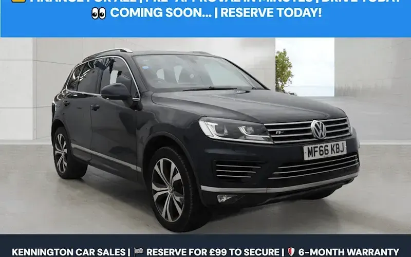Begagnad VW Touareg R-line 262 HK (192 kW) 2017 SUV