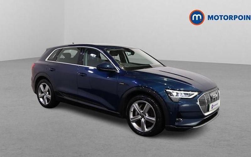 Used Audi e-tron Design 230 kW (313 HP) 2021 Blue SUV