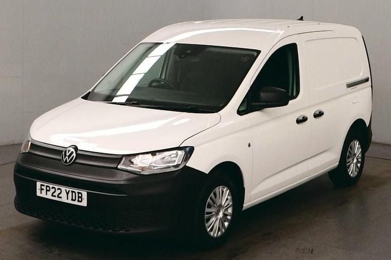 Used VW Caddy 102 HP (75 kW) 2022 White MPV