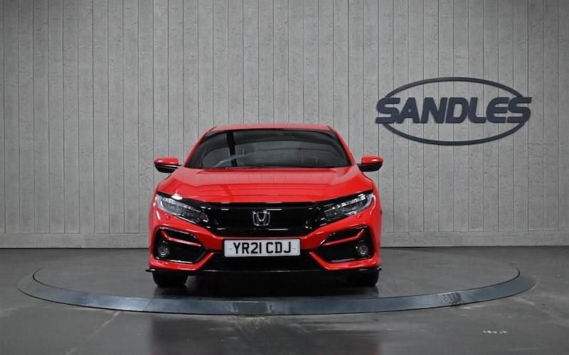 Used Honda Civic Sport 182 HP (133 kW) 2021 Red Hatchback