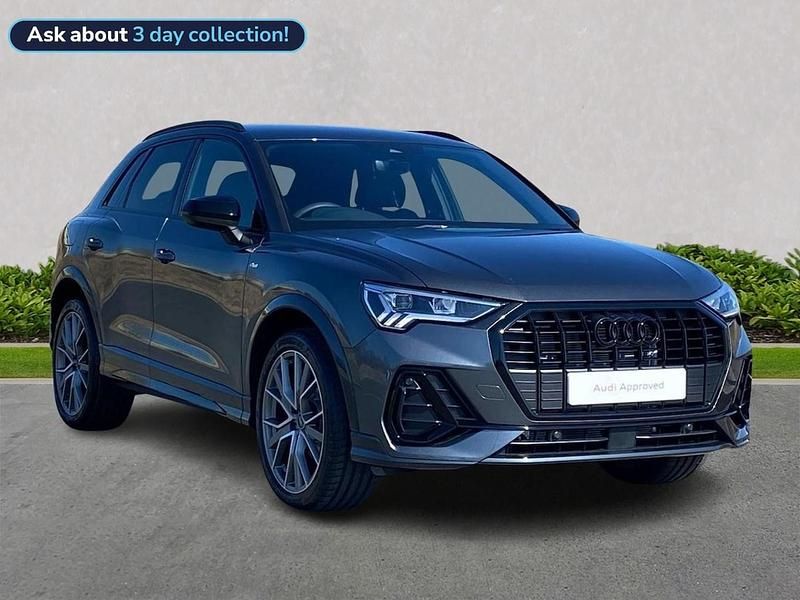 Grey Used 2025 Audi Q3 Black Edition SUV | £35,677 (Fair price) - Image 1/4