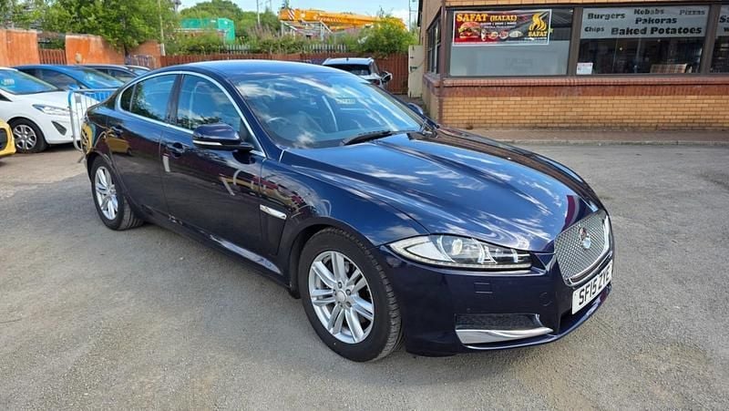 Blue Used 2015 Jaguar XF Luxury Sedan | £5,250 (Good price) - Image 1/4