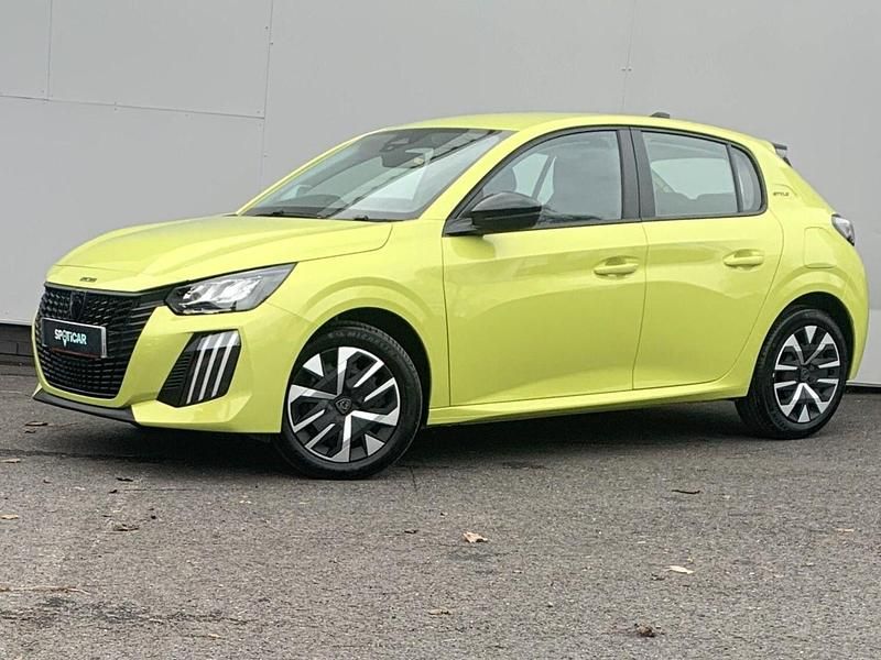 New Peugeot 208 Style 99 HP (72 kW) 2025 Yellow Hatchback