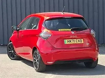 Used Renault Zoe GT-Line 100 kW (136 HP) 2021 Red Hatchback