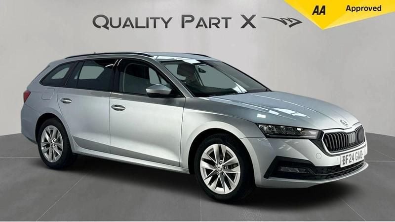 Silver Used 2024 Skoda Octavia SE Technology Estate | £19,299 (Fair price) - Image 1/4