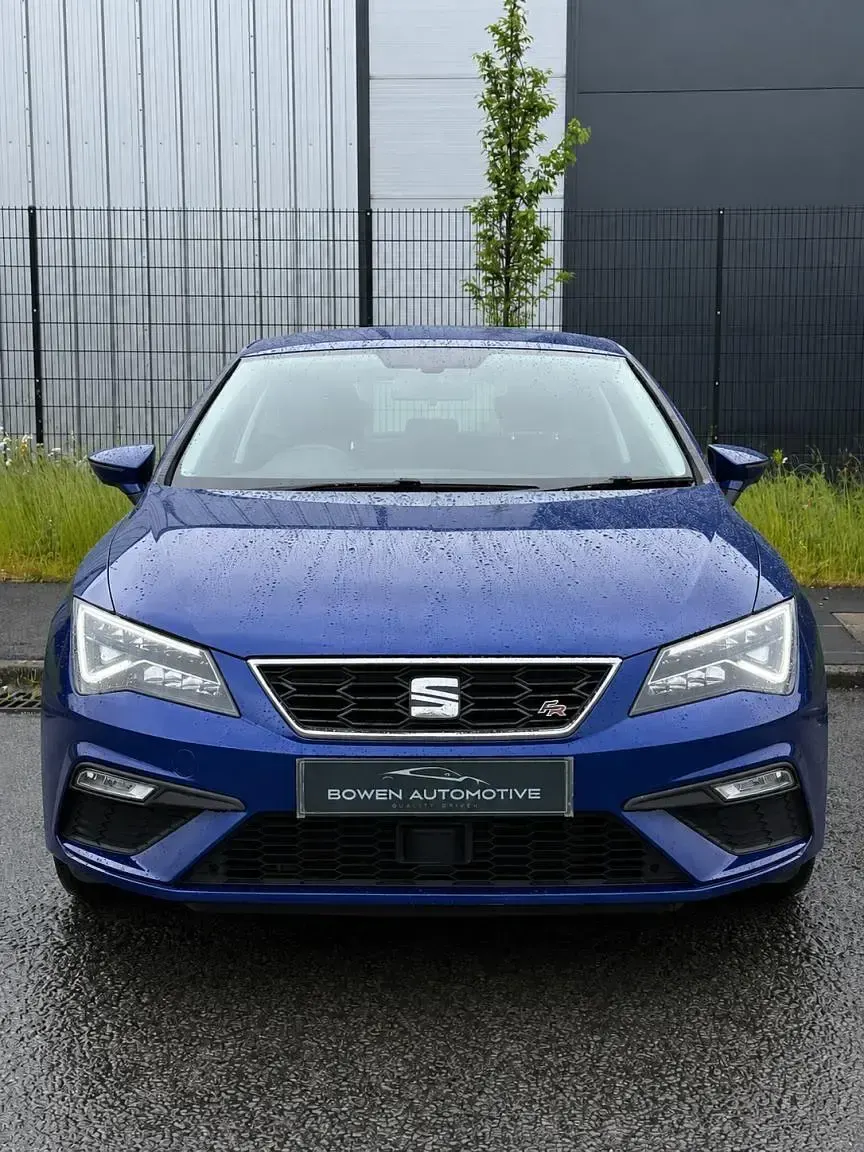 Used Seat Leon FR 150 HP (110 kW) 2017 Blue Hatchback