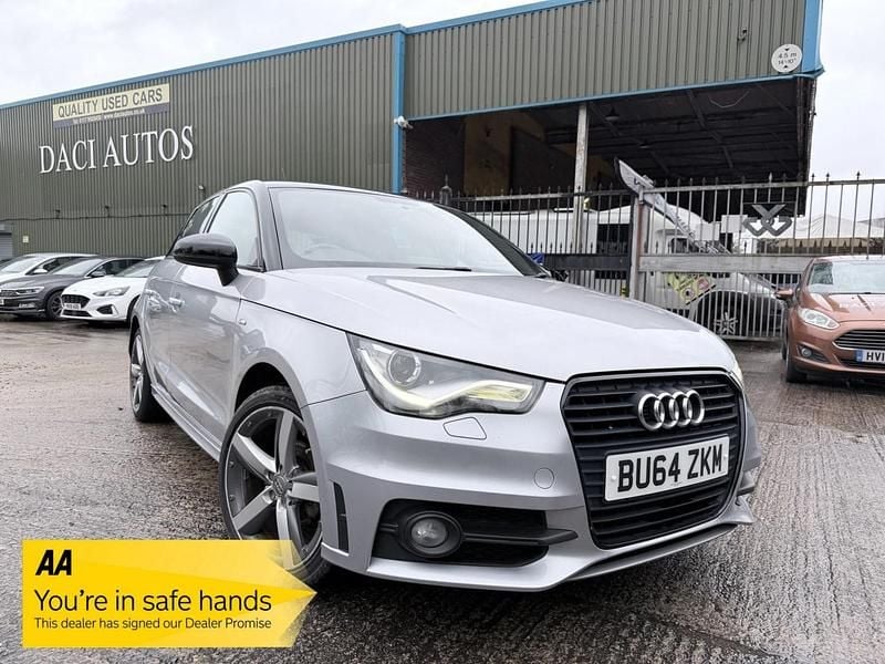 Used Audi A1 S-Line 86 HP (63 kW) 2014 Silver Hatchback