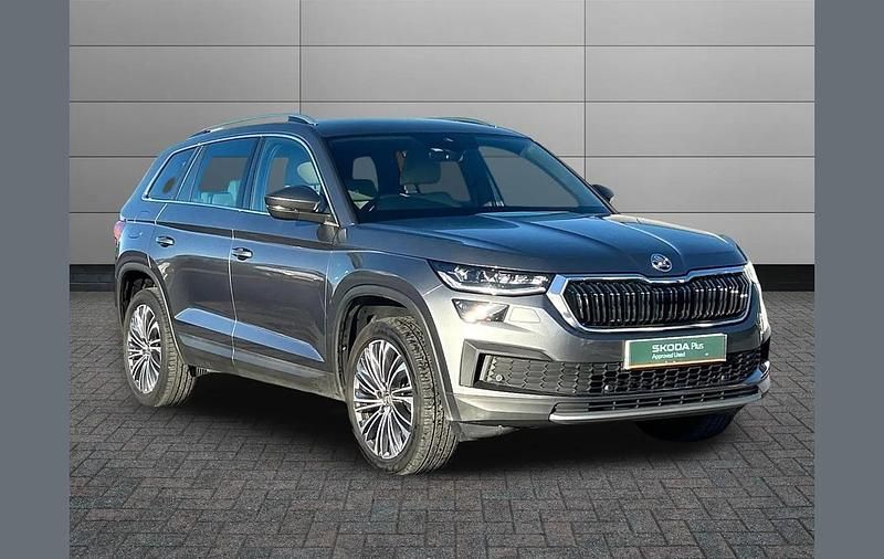 Used Skoda Kodiaq SE L Executive 148 HP (108 kW) 2022 Graphite grey metallic SUV