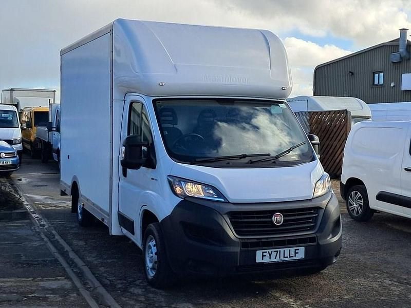 White Used 2021 Fiat Ducato Van | £10,999 (A bit pricey) - Image 1/4