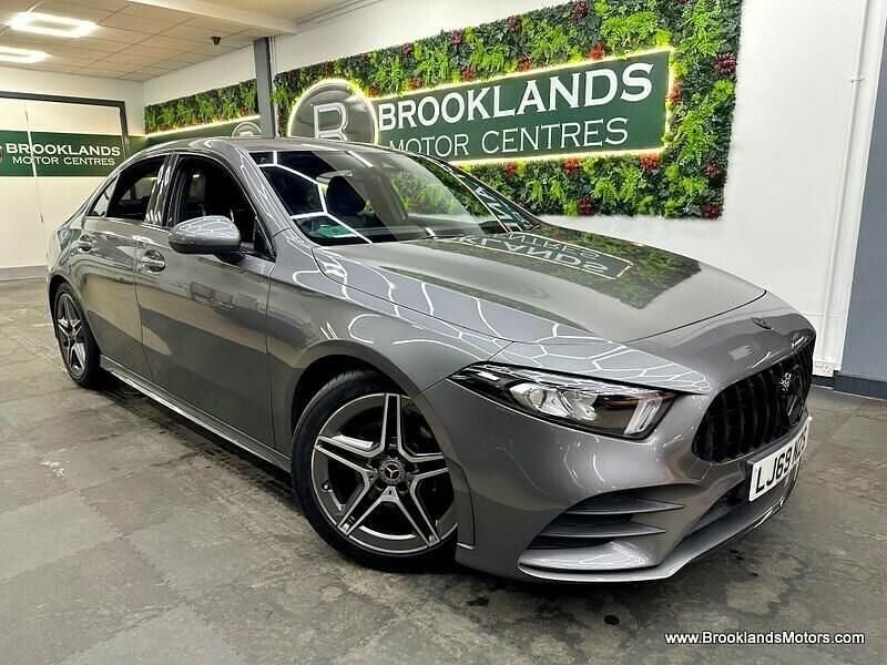 Used Mercedes A200 AMG line 163 HP (119 kW) 2019 Grey Sedan