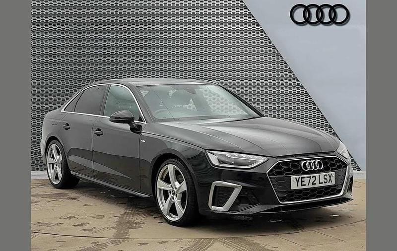 Used Audi A4 S-Line 150 HP (110 kW) 2022 Black Sedan