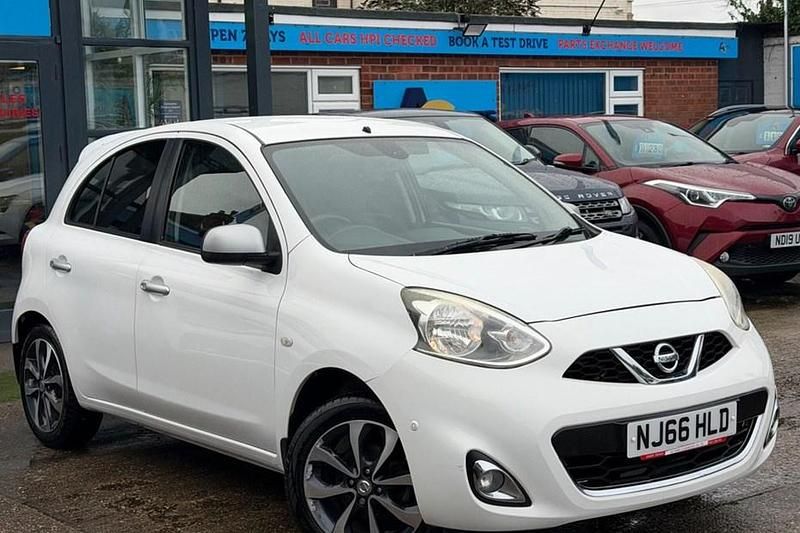 Used Nissan Micra N-TEC 80 HP (58 kW) 2016 White Hatchback