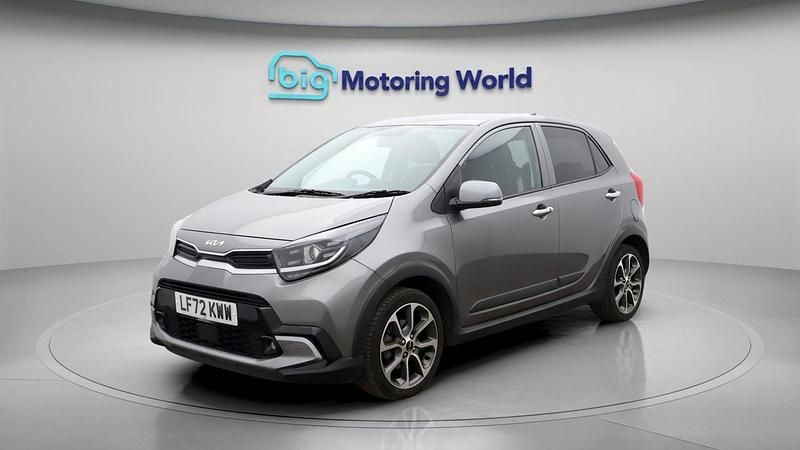 Used Kia Picanto X-Line 67 HP (49 kW) 2022 Grey Hatchback