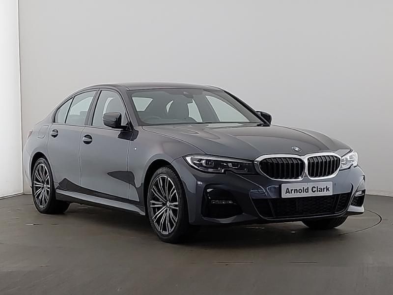 Grey Used 2021 BMW 330e M Sport Sedan | £19,498 (Good price) - Image 1/4