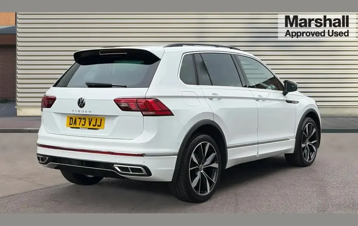 Used VW Tiguan R-line Edition 150 HP (110 kW) 2023 White SUV