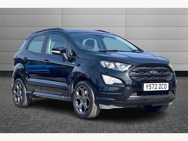 Black Used 2023 Ford Ecosport ST-Line SUV | £13,499 (Fair price) - Image 1/4