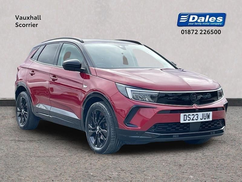 Carmine red Used 2023 Vauxhall Grandland X S SUV | £16,500 (Fair price) - Image 1/4