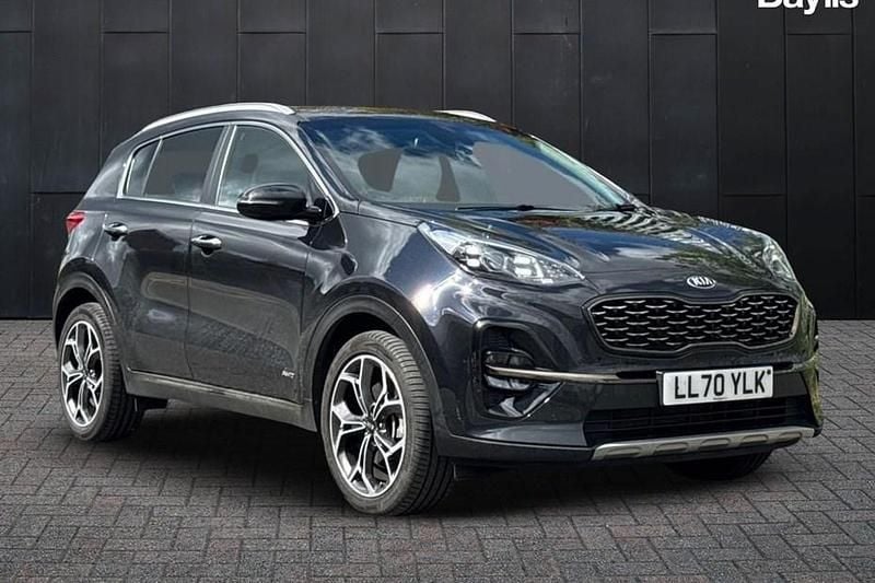 Black Used 2021 Kia Sportage GT-Line SUV | £18,991 (Good price) - Image 1/1