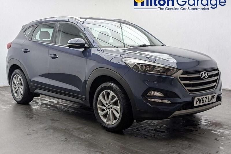Used Hyundai Tucson SE 132 HP (97 kW) 2017 Blue SUV